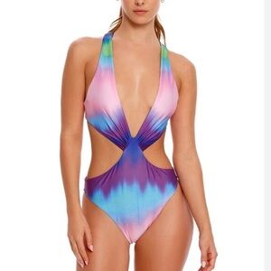 New!Agua Bendita Malibu Vin  One-piece Swimsuit